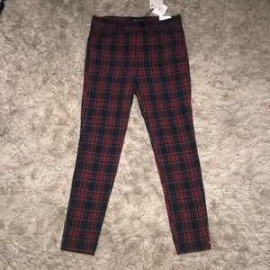 Zara Plaid leggings
